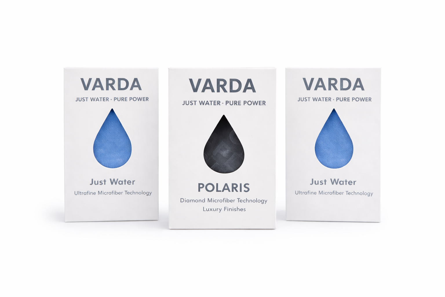 VARDA Balanced Trio ∙ Precision Cleaning & Finishing Cloths